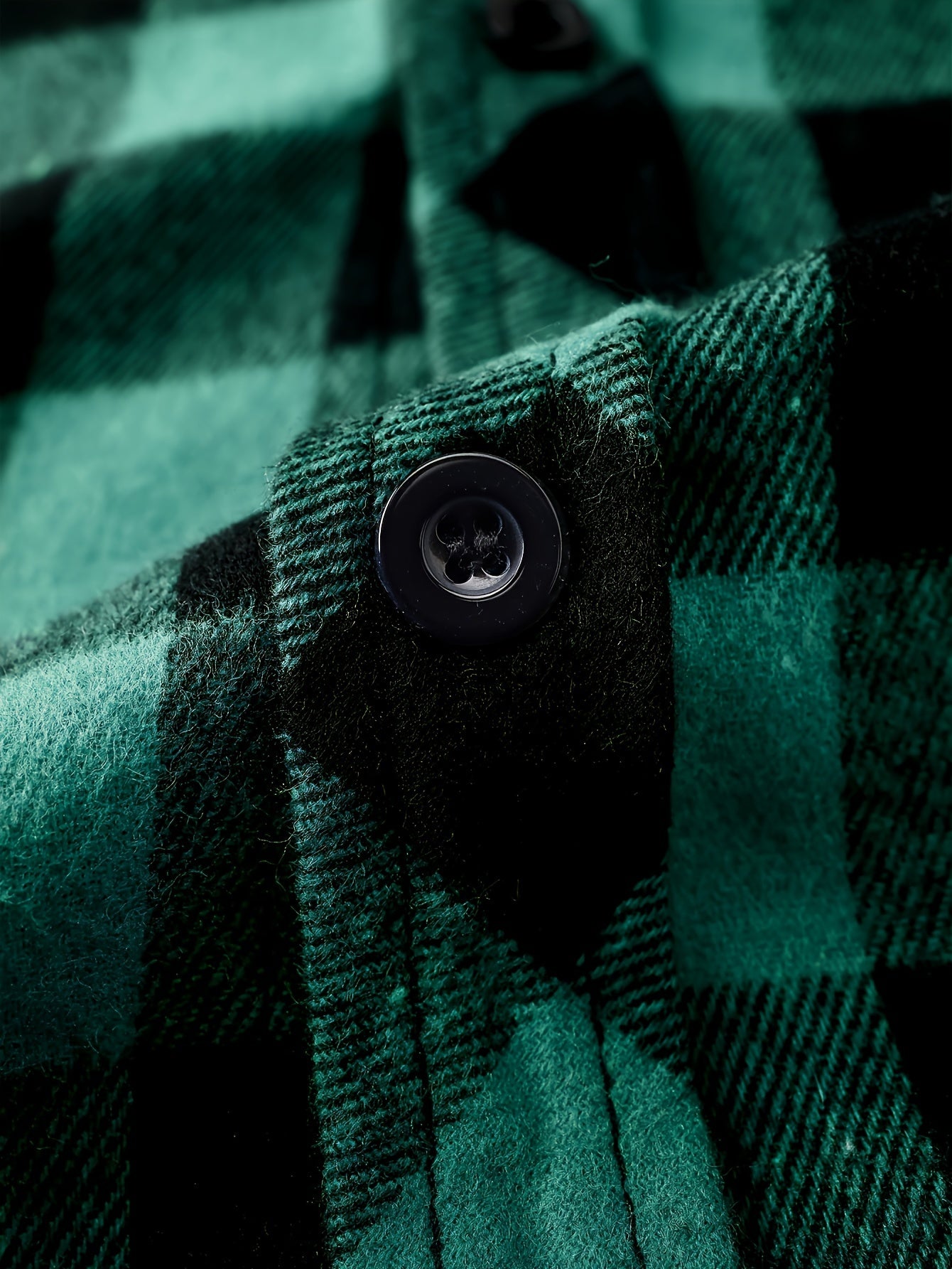 Fashionable Design Men's Plaid Pattern Hooded Long Sleeve And Button Up Shirt Jacket With Pockets, Chic And Trendy Hoodie Jacket For Outdoors Leisurewear
