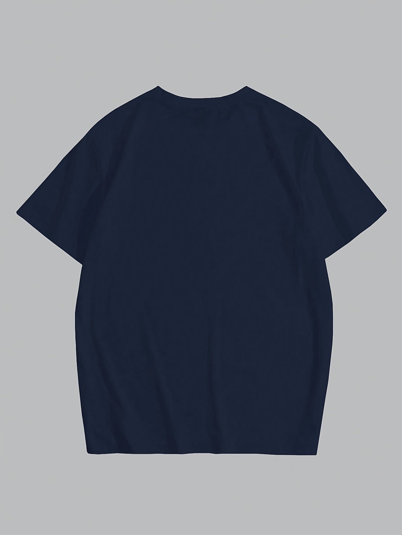 1pc Men's Casual Polyester T-Shirt with Geometric Pattern Print, Round Neck, Short Sleeve, Regular Fit, Summer Tee - 180gsm Knitted Fabric