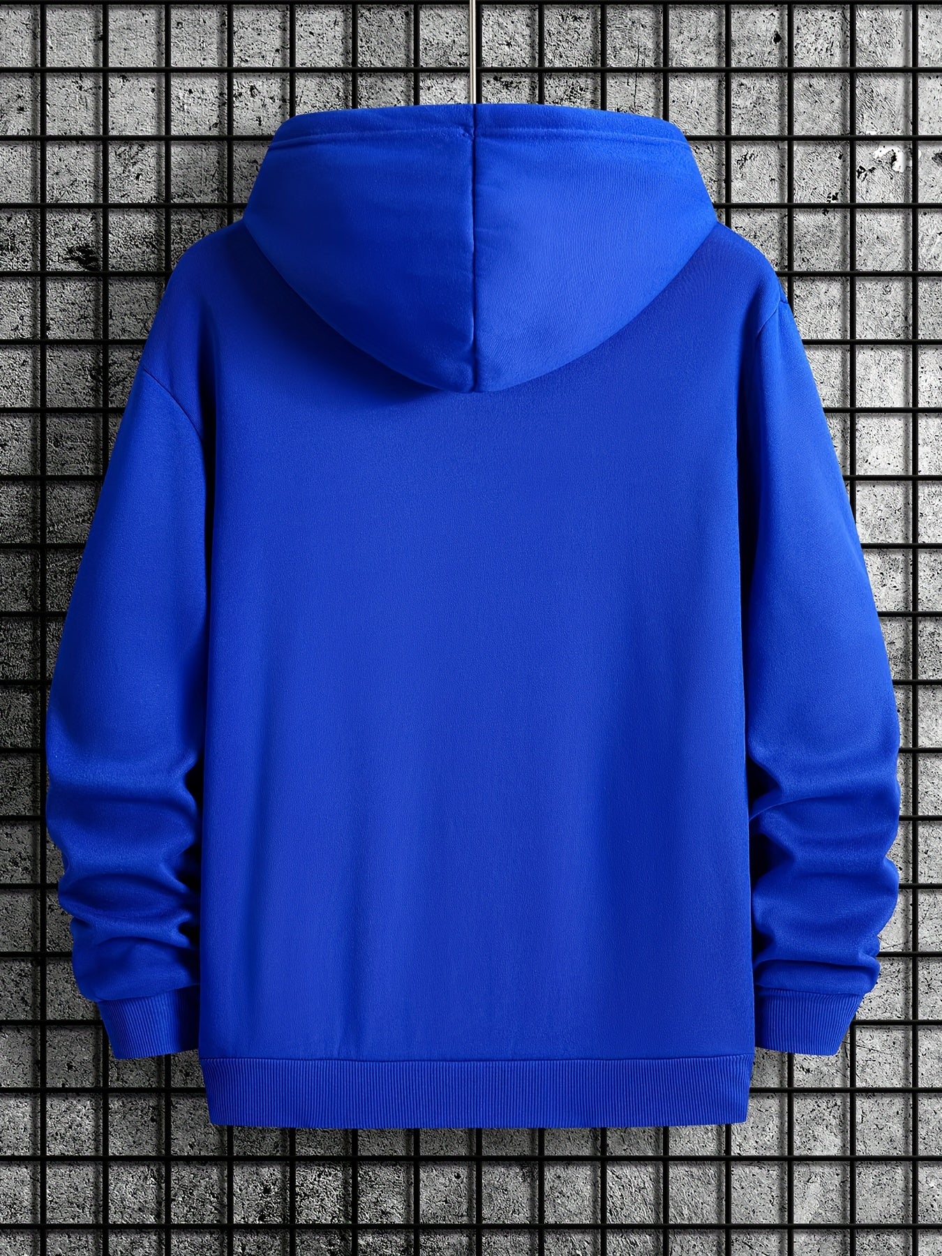 Men's Space Explorer Hoodie - Casual & Comfy Polyester Drawstring Sweatshirt with Astronaut & Planets Design, Perfect for Fall/Winter, Astronaut Decor