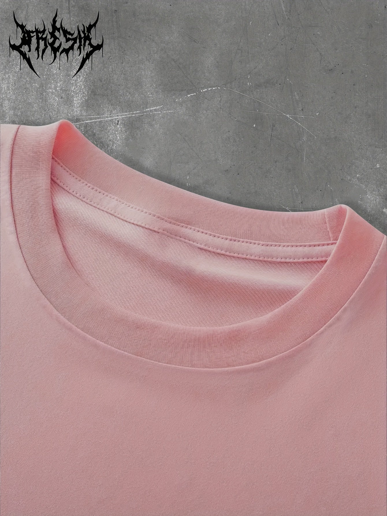 Men'S Casual Letter Print T-Shirt, Polyester, Stretch Fabric, Round Neck, Summer Style, Adult Sizes, H Fit, Knit Construction