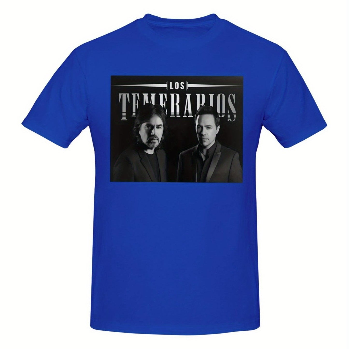 Los Temerarios Music T-shirt Men'S Retro Classic T-shirt Rock Boy T-shirt Men'S Hip-Hop Street Cotton Comfortable Oversized top