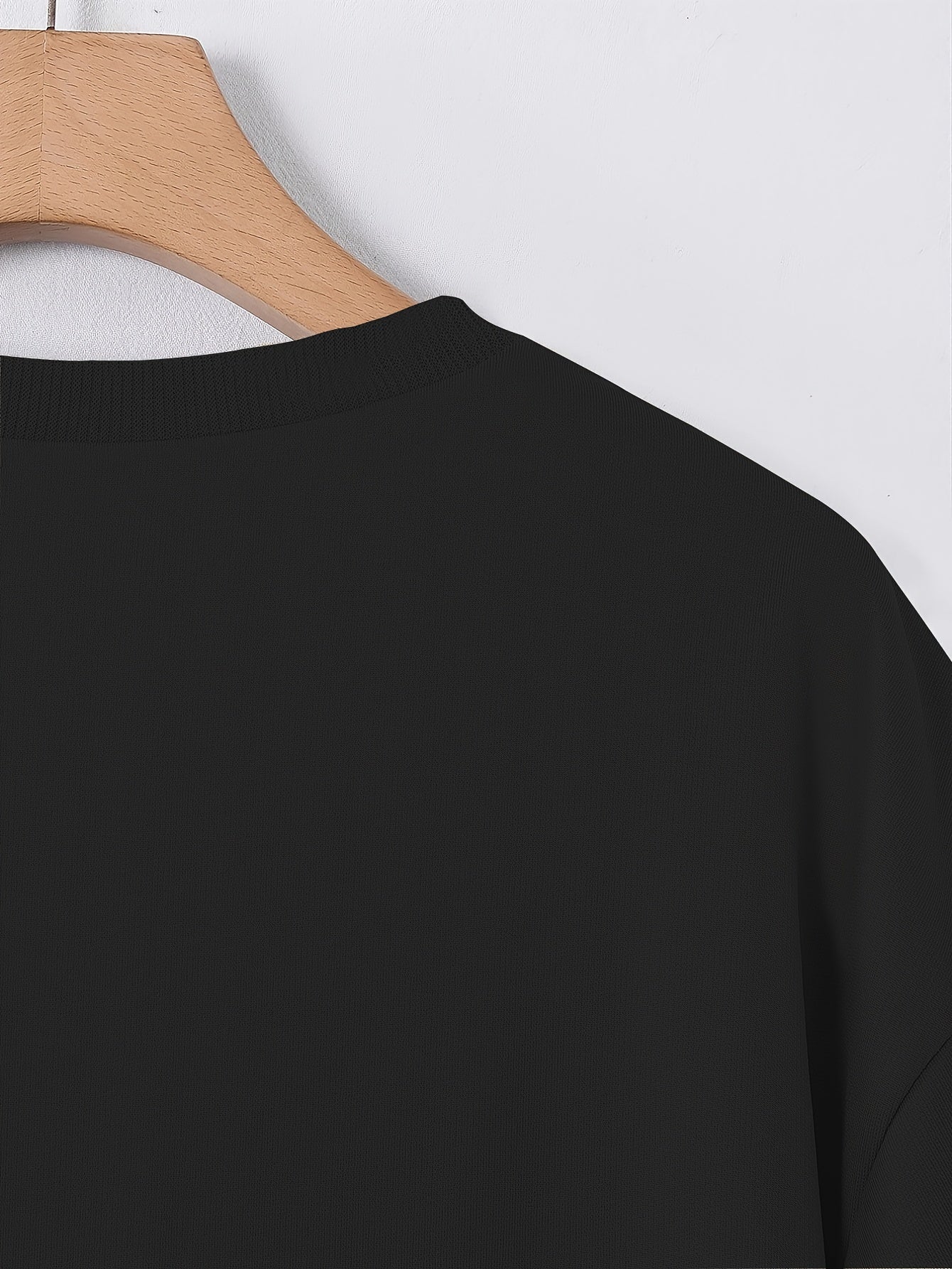Men'S Casual Basketball Print Crew Neck T-Shirt, Polyester Knit Fabric, Loose Fit, with Slight Stretch, for Summer Tee
