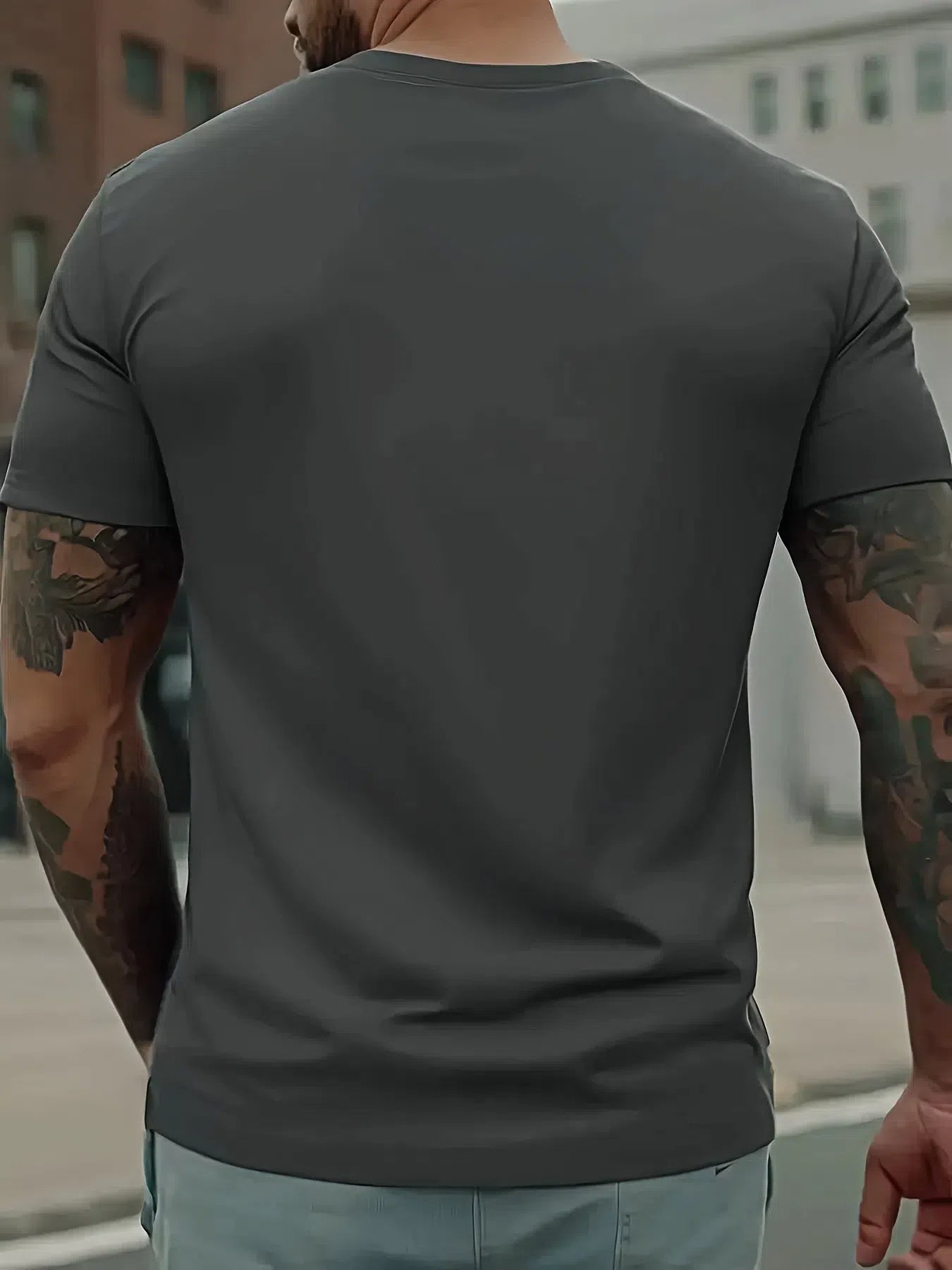 Men's Navy Blue Graphic Tee with Vintage Car Illustration - Casual & Sporty Polyester Round Neck T-Shirt, Machine Washable - Perfect for Summer Outings, Cool Oversized Tee Shirts