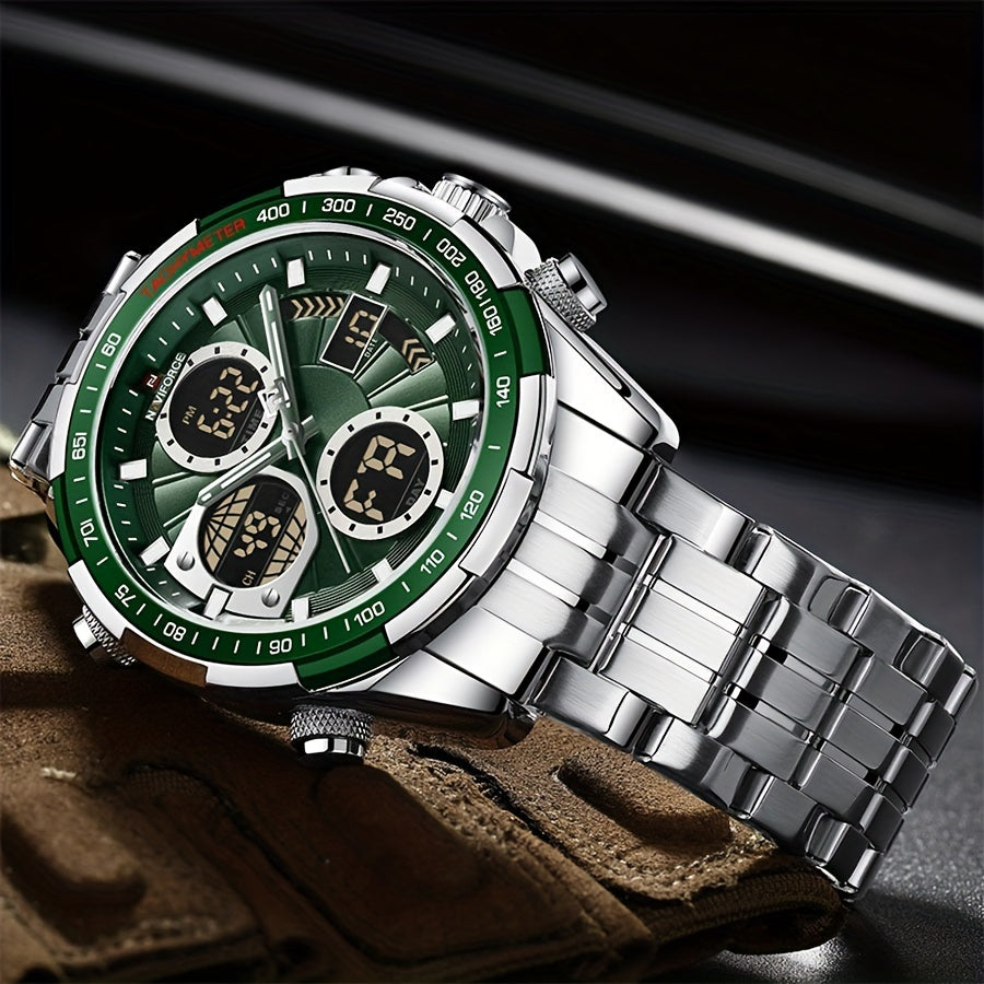NAVIFORCE Watches with Dual Display, Waterproof Men'S Watch, Perfect for Gifting.
