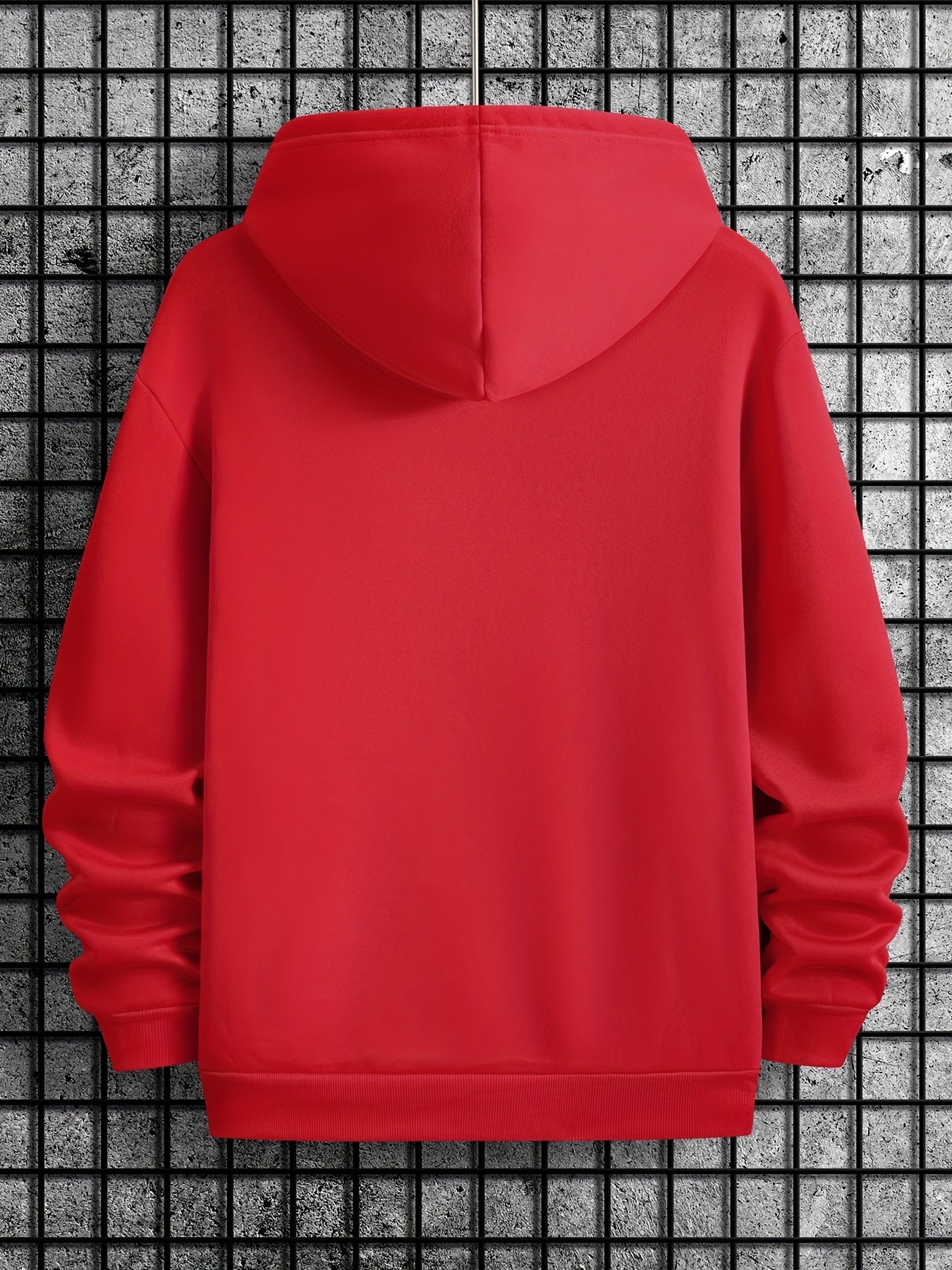 Men's Space Explorer Hoodie - Casual & Comfy Polyester Drawstring Sweatshirt with Astronaut & Planets Design, Perfect for Fall/Winter, Astronaut Decor