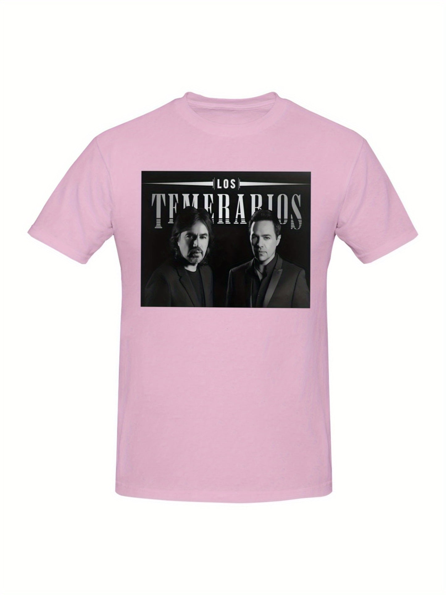 Los Temerarios Music T-shirt Men'S Retro Classic T-shirt Rock Boy T-shirt Men'S Hip-Hop Street Cotton Comfortable Oversized top