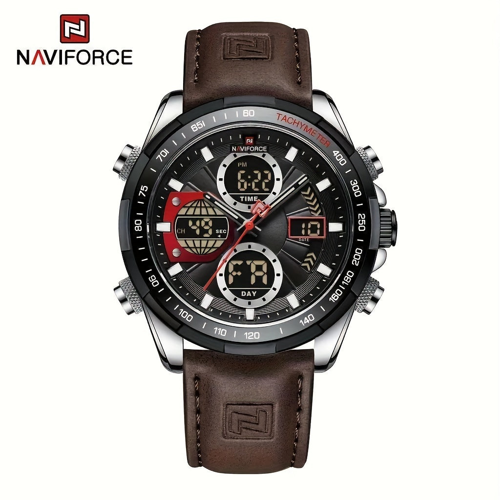 NAVIFORCE Watches with Dual Display, Waterproof Men'S Watch, Perfect for Gifting.
