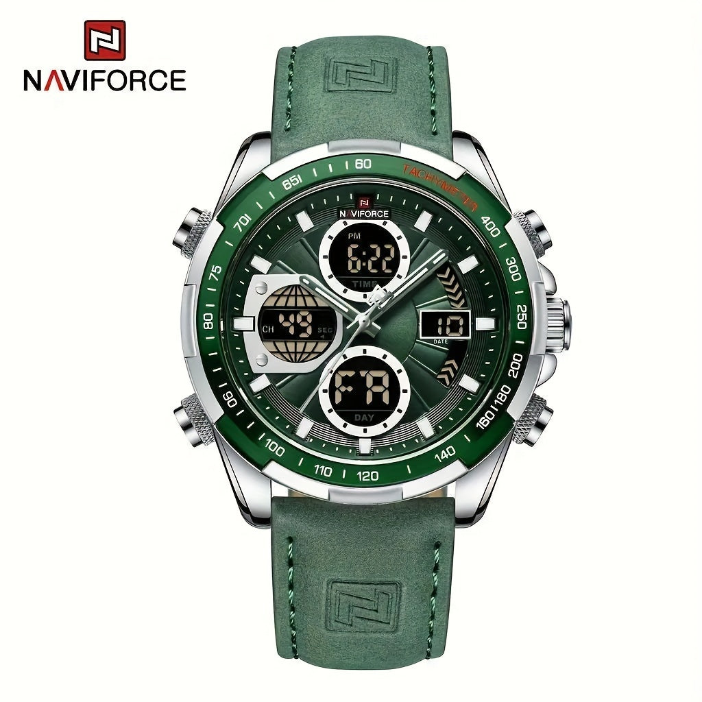 NAVIFORCE Watches with Dual Display, Waterproof Men'S Watch, Perfect for Gifting.