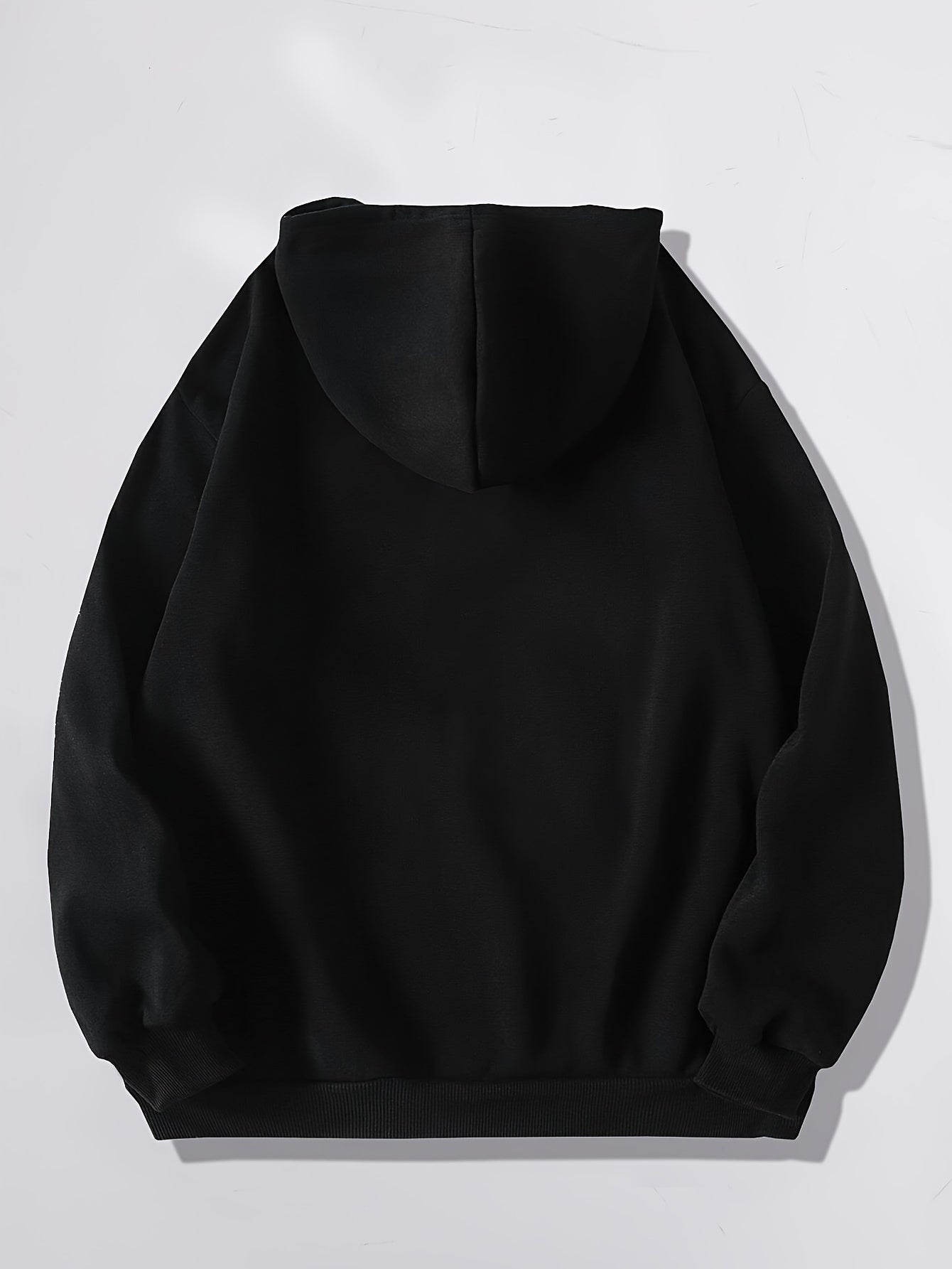 Women's Casual Hoodie with Geometric Print - Cozy Polyester, Drawstring, Pockets | Machine Washable | Fall/Winter Fashion