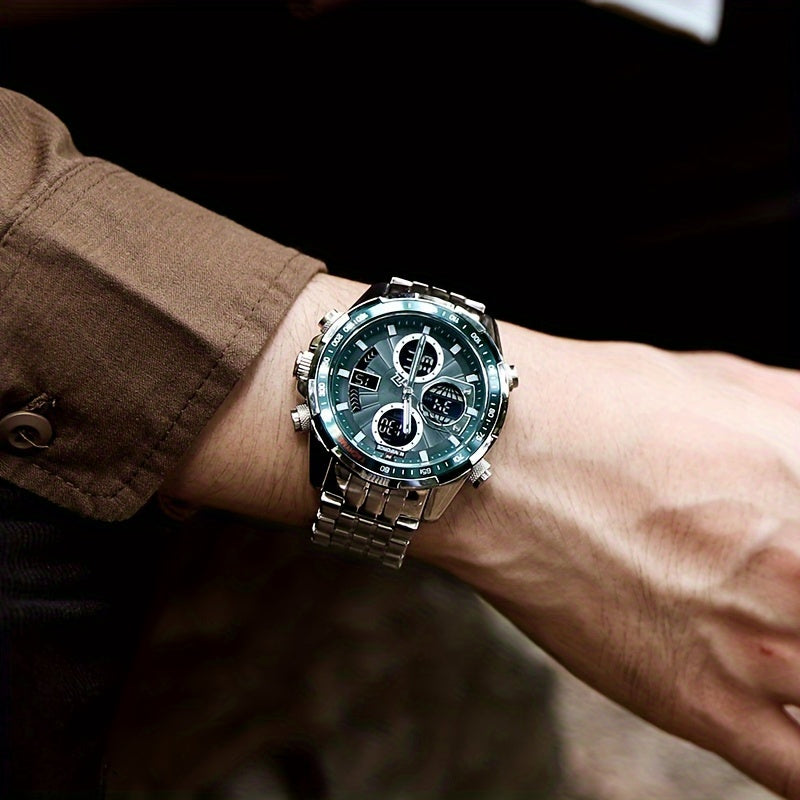 NAVIFORCE Watches with Dual Display, Waterproof Men'S Watch, Perfect for Gifting.