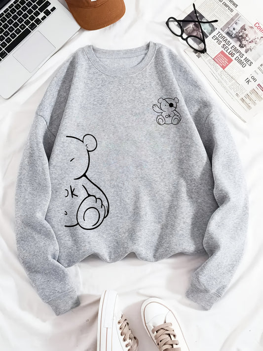 Fashionable Casual Sweatshirt, Haixin Bean