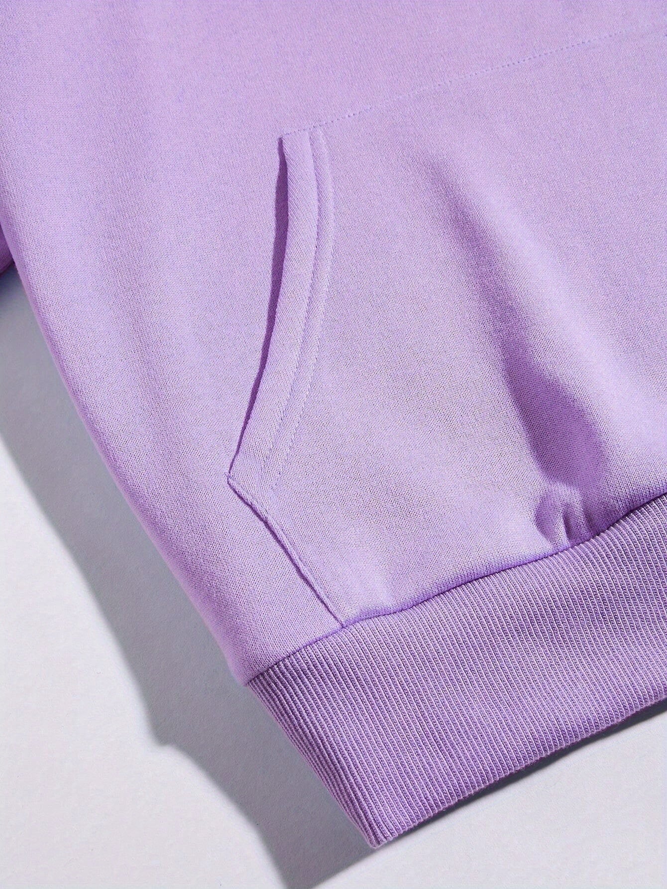 Cat Print Kangaroo Pocket Hoodie, Casual Long Sleeve Drawstring Hoodies Sweatshirt, Women's Clothing