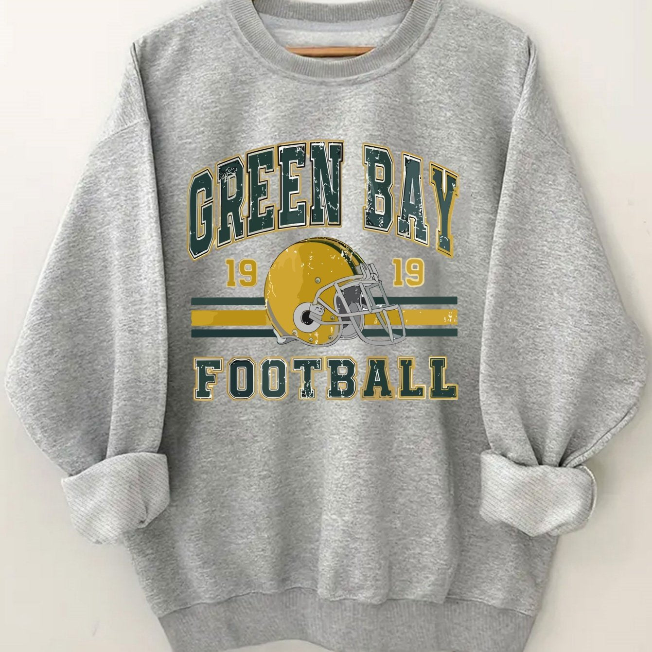 Letter Print Crew Neck Casual Sweatshirt, Polyester 100% Women'S Clothing for Fall & Spring