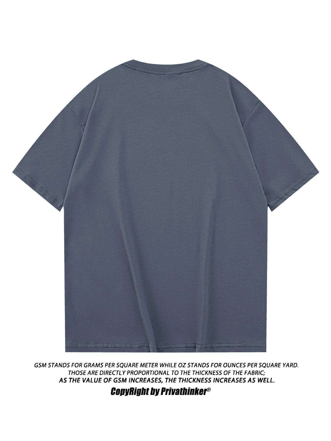 Korean Style Men Tops Kpop Streetwear STAY Print Luxury Cotton Male Tees Oversize Casual Unisex T-shirts Y2k Harajuku