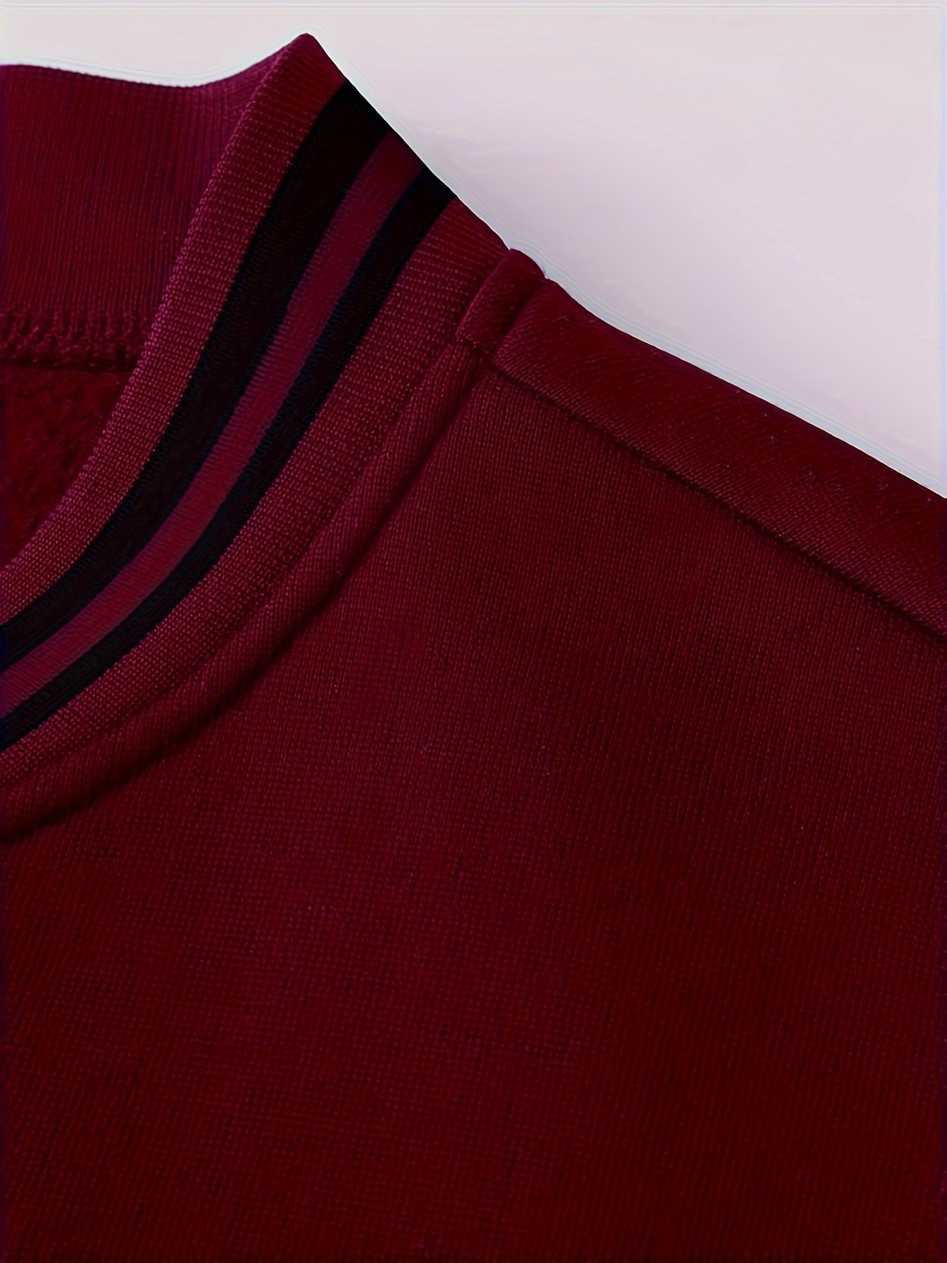 1pc Men'S Casual Polyester Baseball Jacket with Slight Stretch, Knit Fabric, Button Closure, Regular Fit, Print Pattern, Baseball Collar, Fall/Winter Outerwear