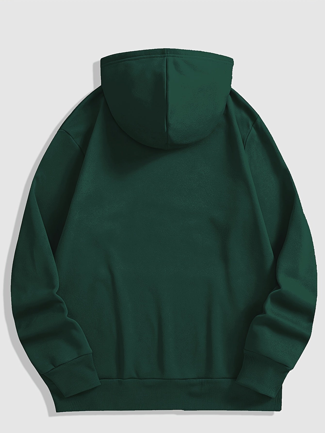 KOURRTER Fleece-Lined Hoodie with Mysterious Cross Print - Casual Pullover Sweatshirt for Men & Women, Perfect for Fall/Winter Streetwear, Sweater Hoodie, KOURRTER