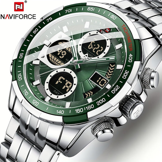NAVIFORCE Watches with Dual Display, Waterproof Men'S Watch, Perfect for Gifting.