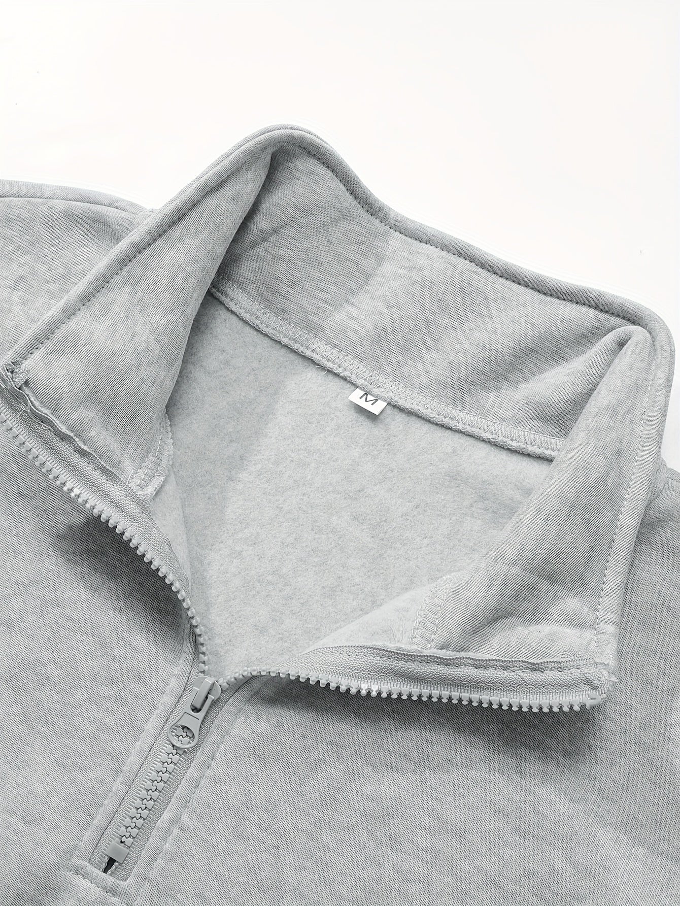 1pc Men'S Casual Polyester Sweatshirt with NY Letter Print, Collared Neck, Long Sleeve, Slight Stretch Knit Fabric, Regular Fit Pullover for Autumn/Winter