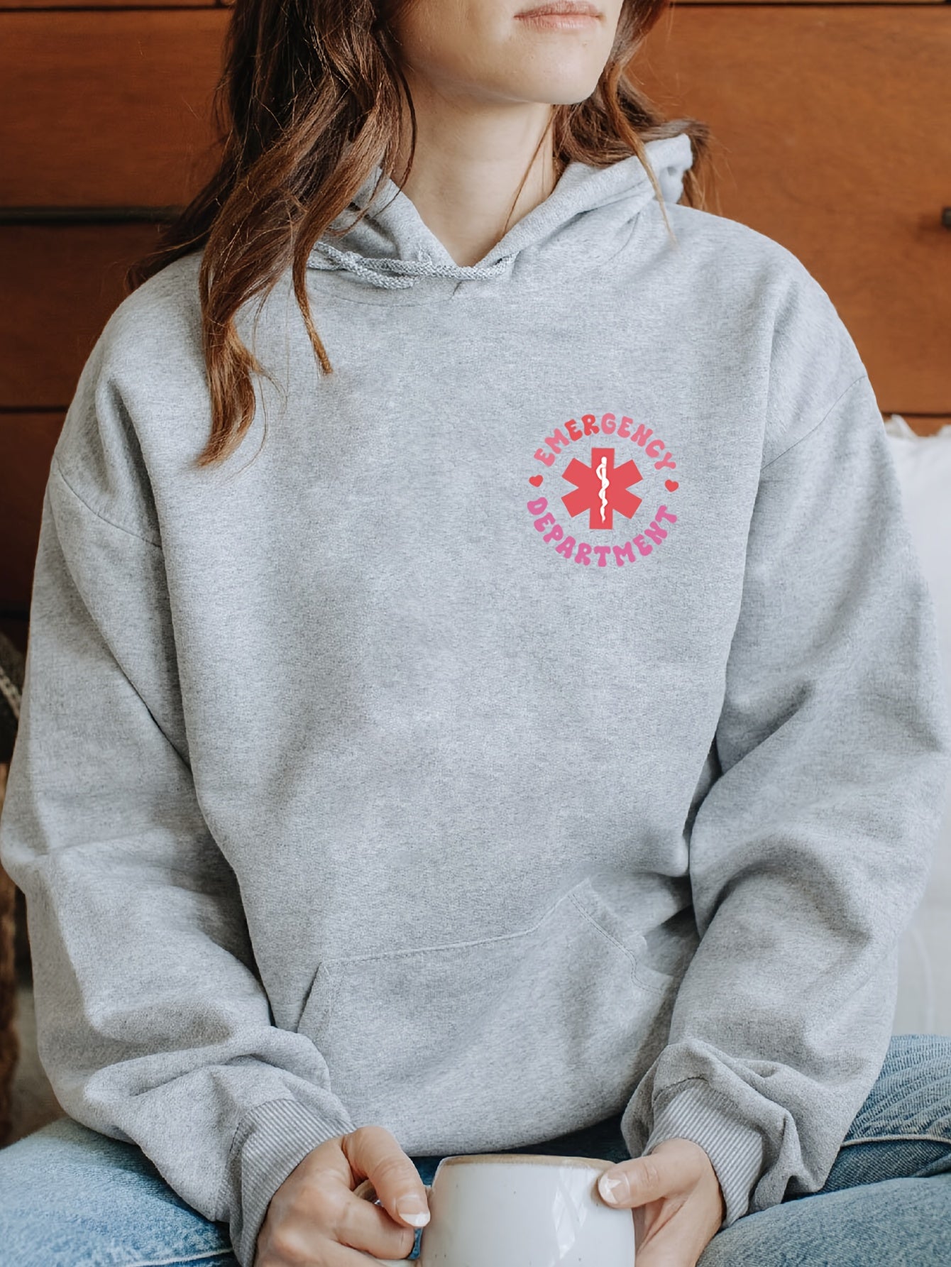 Women'S Casual Printed Graphic Hoodie