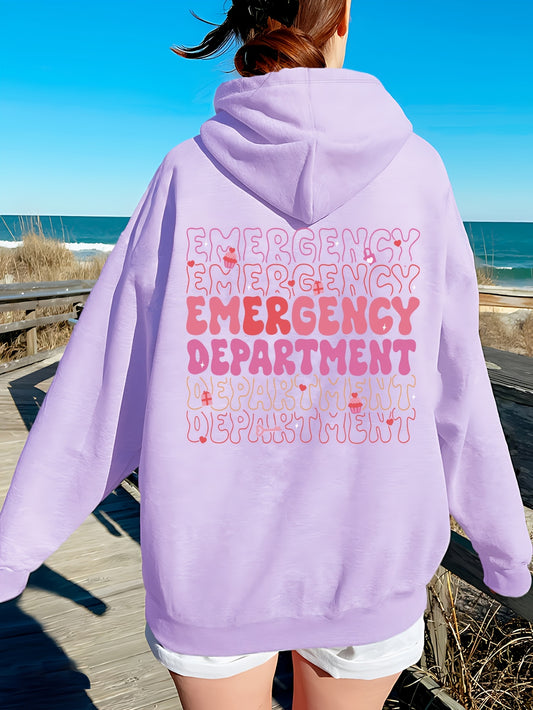 Women'S Casual Printed Graphic Hoodie
