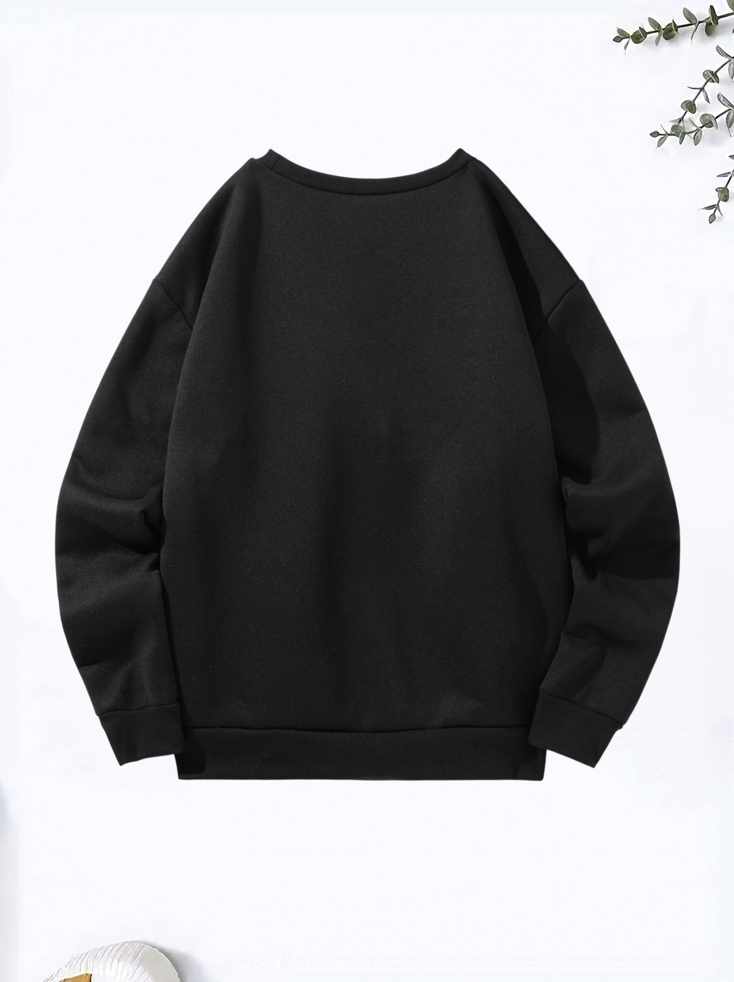 MILANO Print Pullover Sweatshirt, Casual Long Sleeve Crew Neck Sweatshirt For Fall & Winter, Women's Clothing
