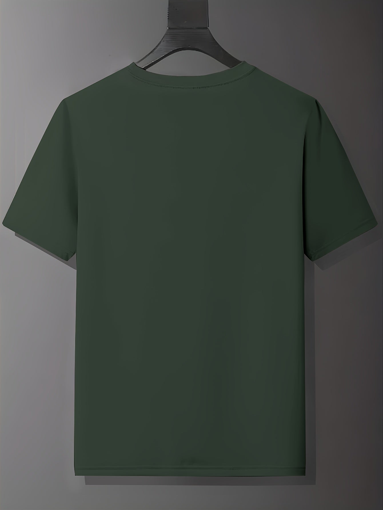 KOURRTER Men's Casual Graphic Tee - Loose Fit, Breathable Polyester Blend, Crew Neck, Short Sleeve Shirt with Unique Portrait Design