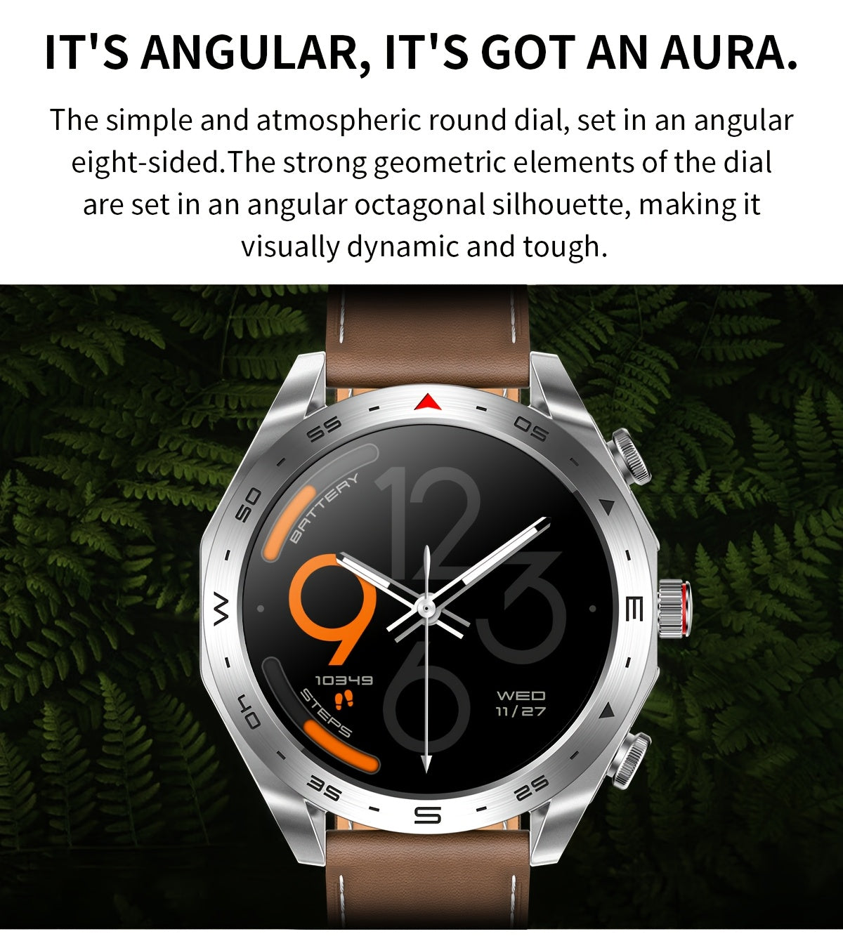 [Popular Choice] Smart Watch with Built-in TWS Headphones - AI Voice, HD Touch Screen, Fitness Tracker, Watch with Steel/Silicone Strap for Men